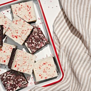 Peppermint Bark Brownies