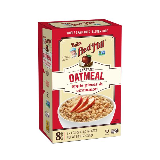 Apple & Cinnamon Instant Oatmeal