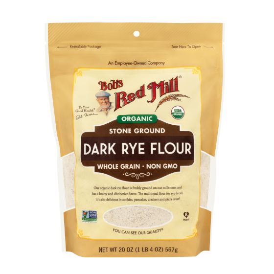 Organic Dark Rye Flour