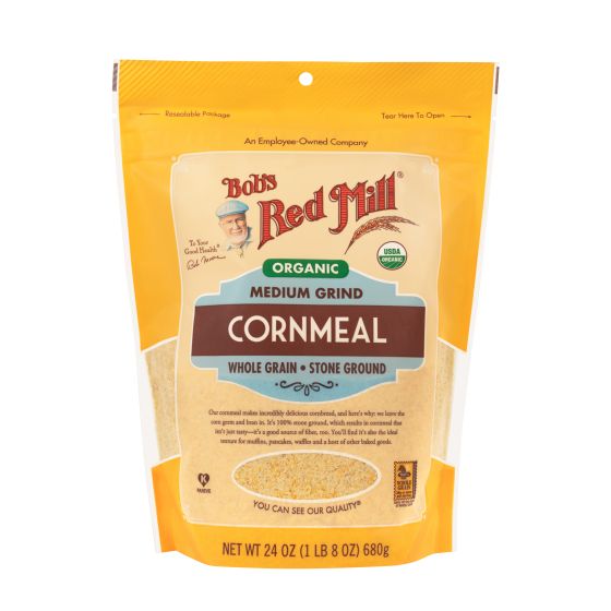 Bob's Red Mill Organic Medium Grind Cornmeal