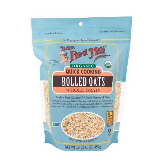 Organic Quick Cooking Rolled Oats