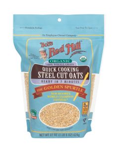 Bob's Red Mill Organic Quick Cooking Steel Cut Oats 