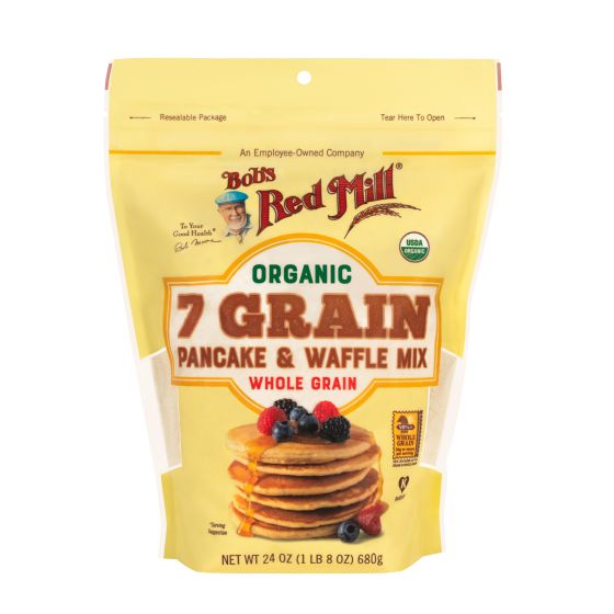 Organic 7 Grain Pancake & Waffle Mix