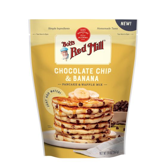 Chocolate Chip & Banana Pancake & Waffle Mix